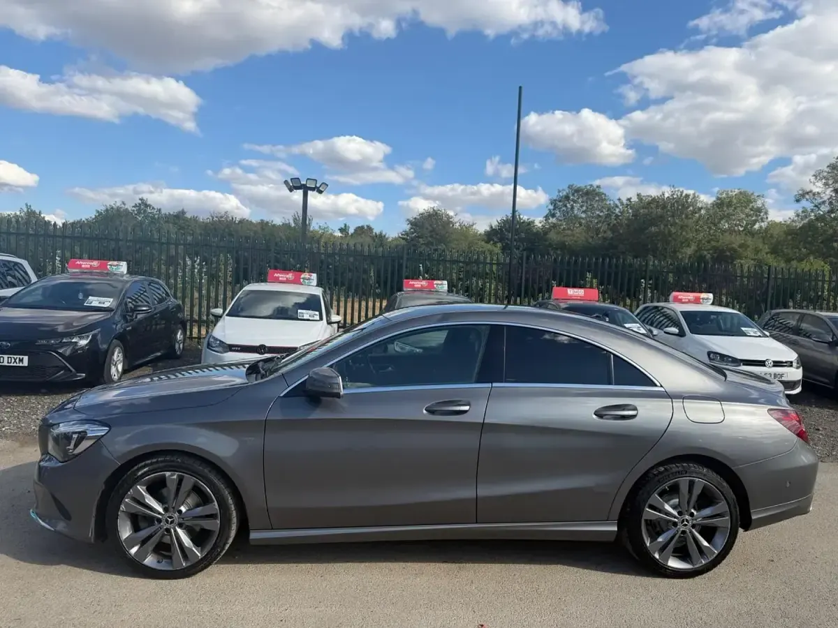 Used Mercedes CLA220 2018 Grey Coupe