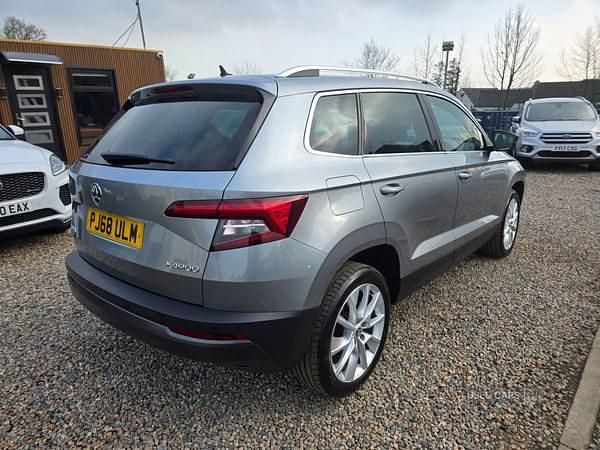 Used Skoda Karoq SE L 115 HP (84 kW) 2018 Grey SUV