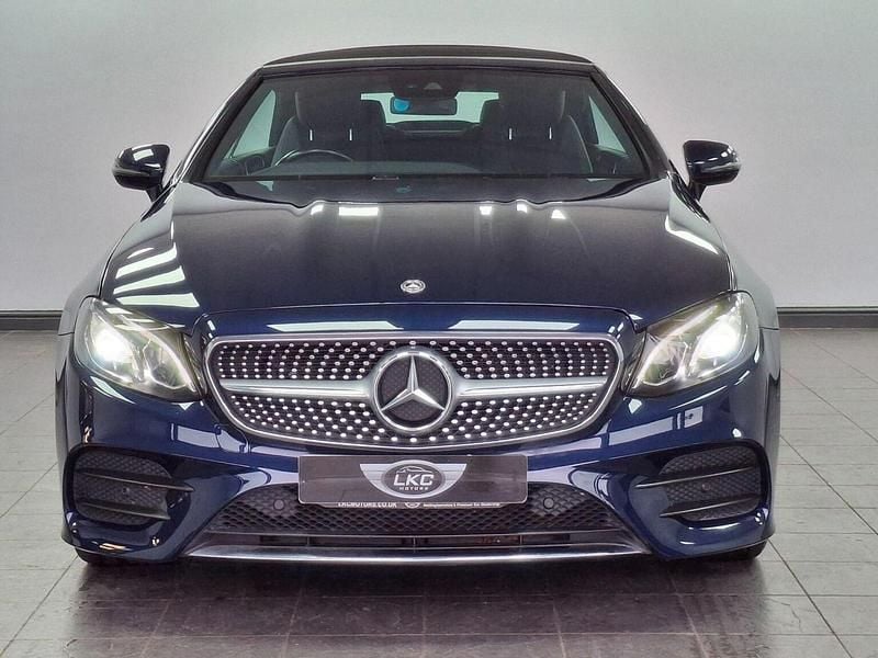 Used Mercedes E400 AMG Line Premium 2018 Blue Cabriolet