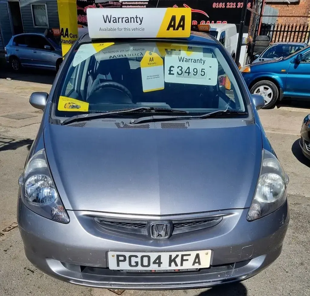 Używany Honda Jazz SE 83 KM (61 kW) 2004 Srebrny Hatchback