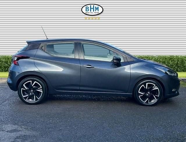 Begagnad Nissan Micra Acenta 92 HK (67 kW) 2022 Grå Halvkombi