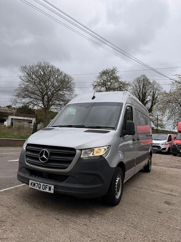 Begagnad Mercedes Sprinter Premium 2020 Silver Van