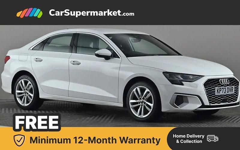 Used Audi A3 Sport 150 HP (110 kW) 2023 White Sedan