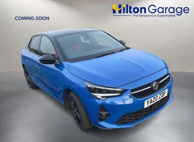 Used Vauxhall Corsa SRi 100 HP (73 kW) 2020 Blue Hatchback