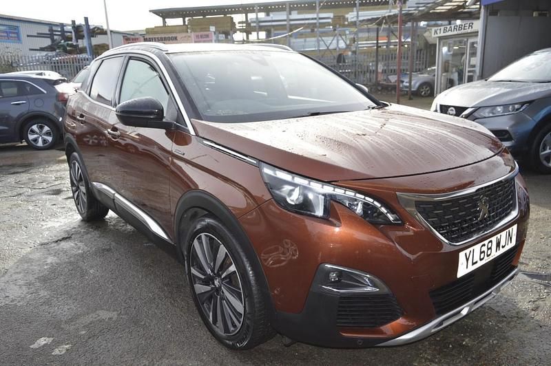 Bronze Used 2019 Peugeot 3008 Premium Hatchback | £12,999 (Good price) - Image 1/4