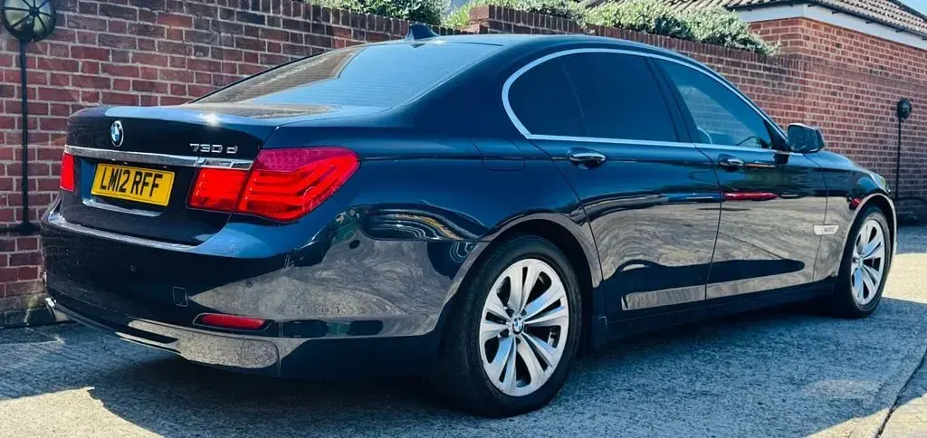 Used BMW 730 Comfort Edition 245 HP (180 kW) 2012 Blue Sedan