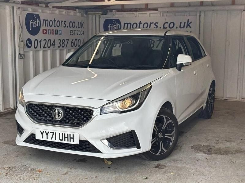 White Used 2022 MG MG3 Exclusive Hatchback | £9,490 (Fair price) - Image 1/3