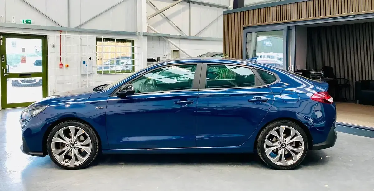 Used Hyundai i30 N Line 2019 Blue Hatchback