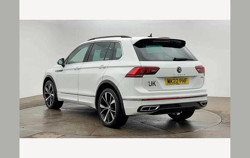Used VW Tiguan R-line 190 HP (139 kW) 2022 White SUV