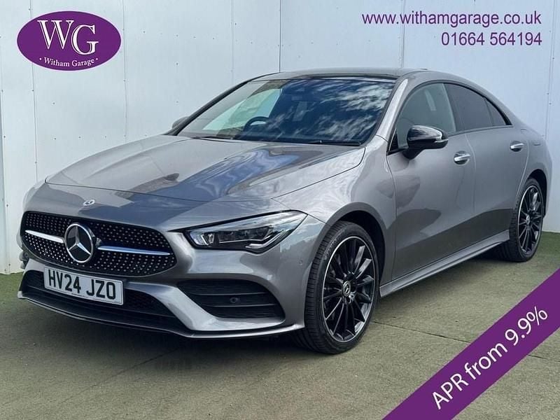 Grey Used 2024 Mercedes CLA250e AMG Line Premium Plus Sedan | £30,750 (Fair price) - Image 1/4
