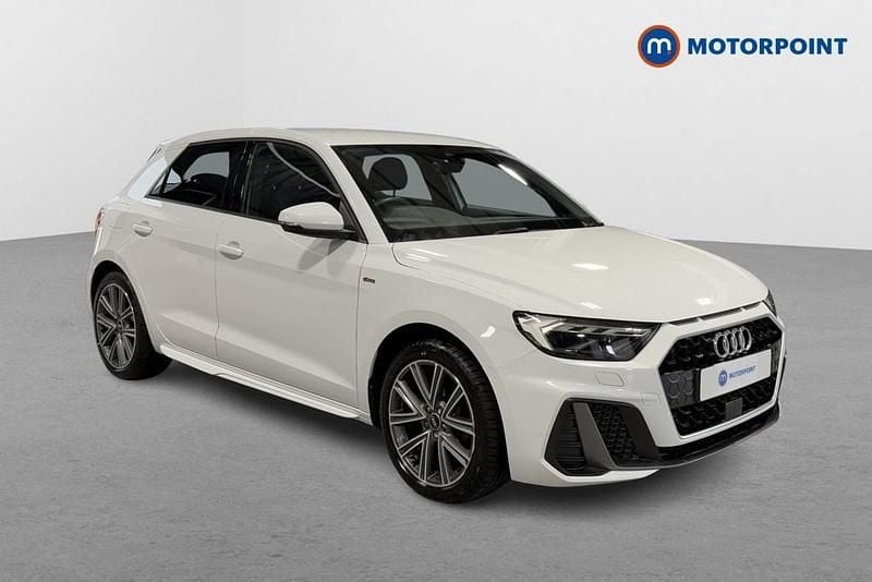 White Used 2022 Audi A1 S-Line Hatchback | £17,599 (Fair price) - Image 1/4