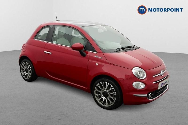 Red Used 2022 Fiat 500 Dolcevita Hatchback | £11,899 (A bit pricey) - Image 1/4