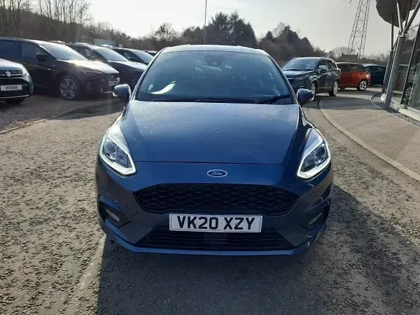 Używany Ford Fiesta ST-Line 125 KM (91 kW) 2020 Niebieski Hatchback