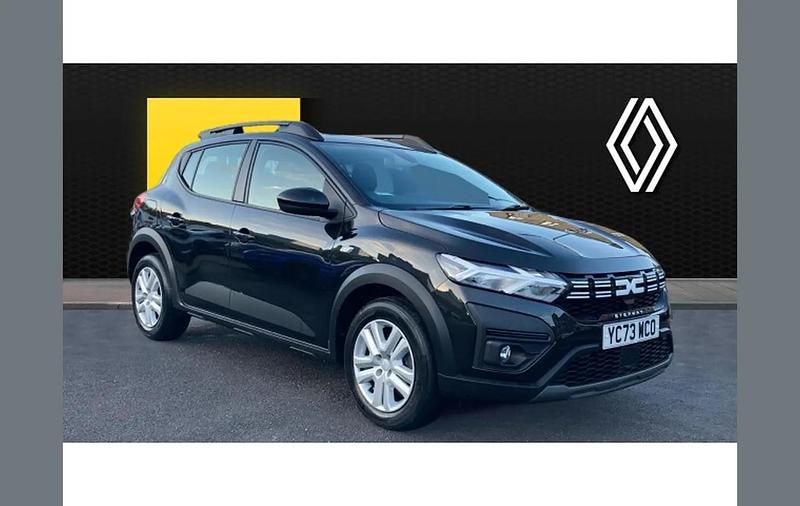 Black Used 2023 Dacia Sandero Expression SUV | £12,440 (Fair price) - Image 1/4
