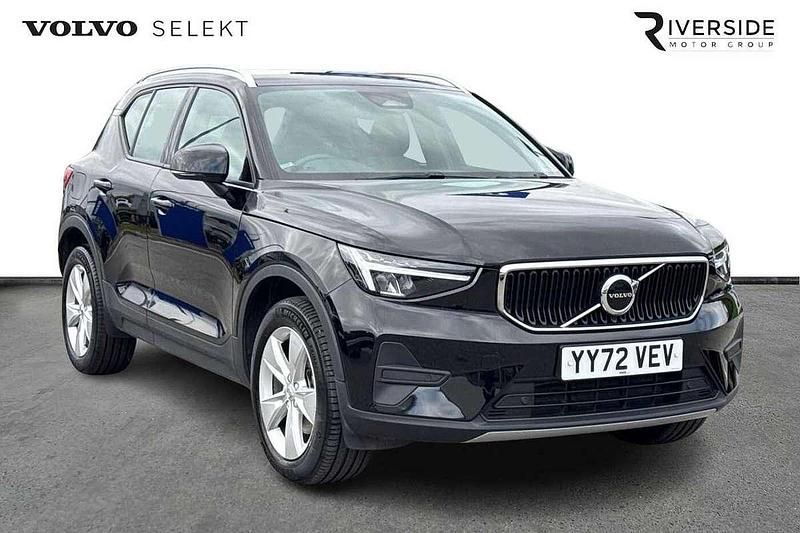 Black stone Used 2022 Volvo XC40 Core SUV | £23,496 (Fair price) - Image 1/4