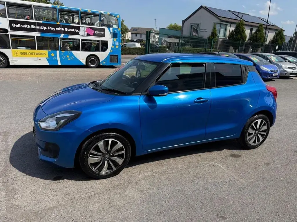 Used Suzuki Swift SZ5 2017 Blue Hatchback
