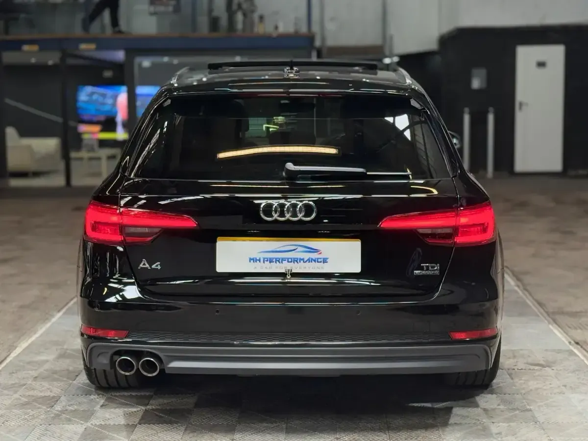 Used Audi A4 S-Line 190 HP (139 kW) 2017 Black Estate