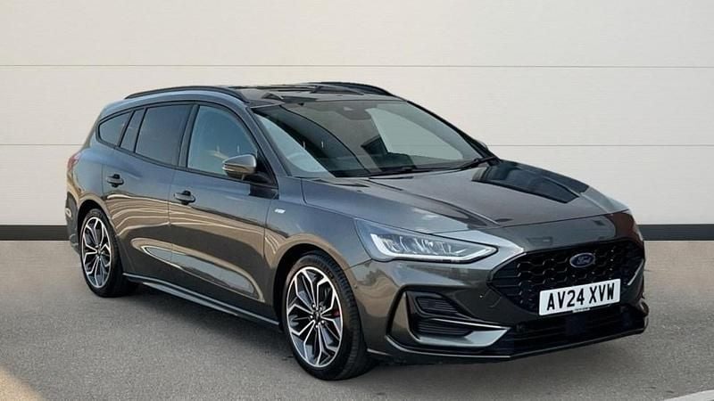 Grey Used 2024 Ford Focus ST-Line X Estate | £22,789 (A bit pricey) - Image 1/4