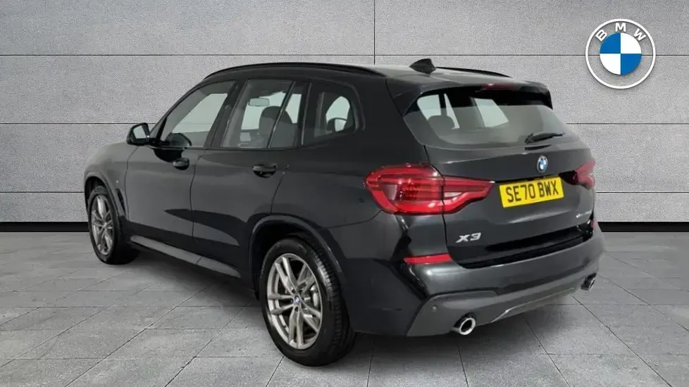 Used BMW X3 M Sport 190 HP (139 kW) 2020 Black SUV