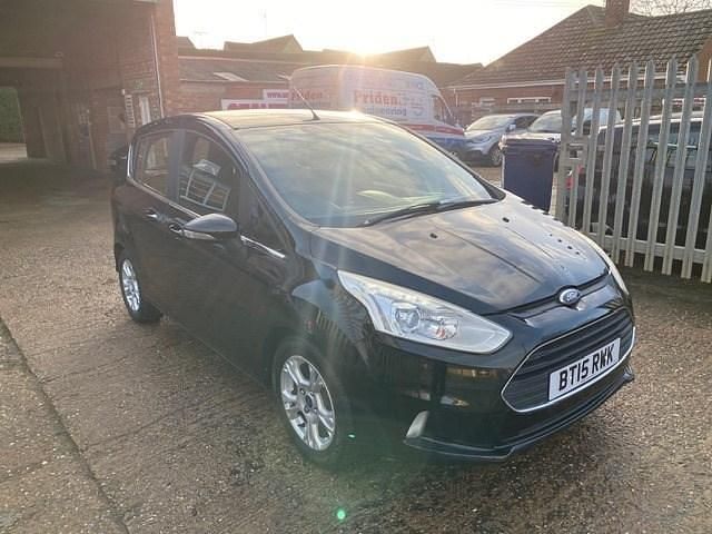 Used Ford B-MAX Zetec 95 HP (69 kW) 2015 Black MPV
