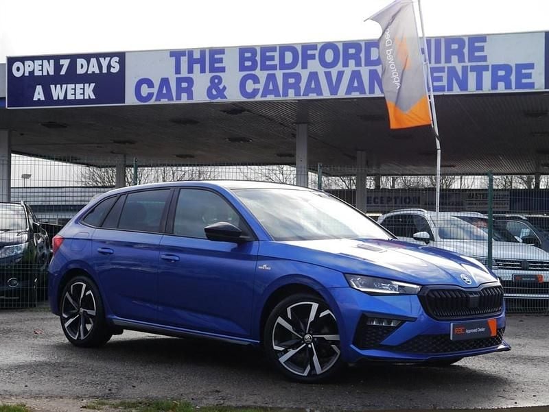 Used Skoda Scala Monte Carlo 114 HP (83 kW) 2024 Blue Hatchback