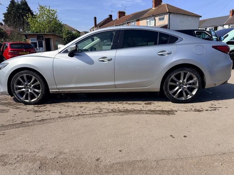 Begagnad Mazda 6 Inclusive 150 HK (110 kW) 2015 Silver Sedan