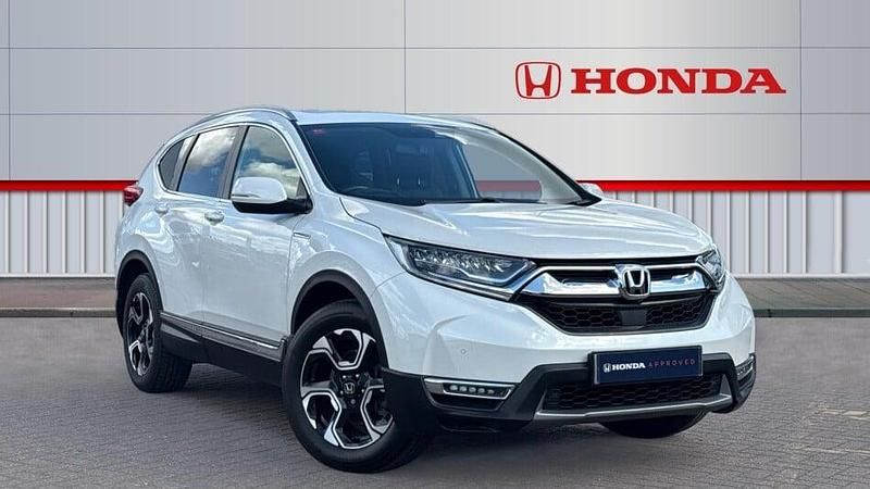 White Used 2020 Honda CR-V Hybrid SUV | £23,499 (A bit pricey) - Image 1/4