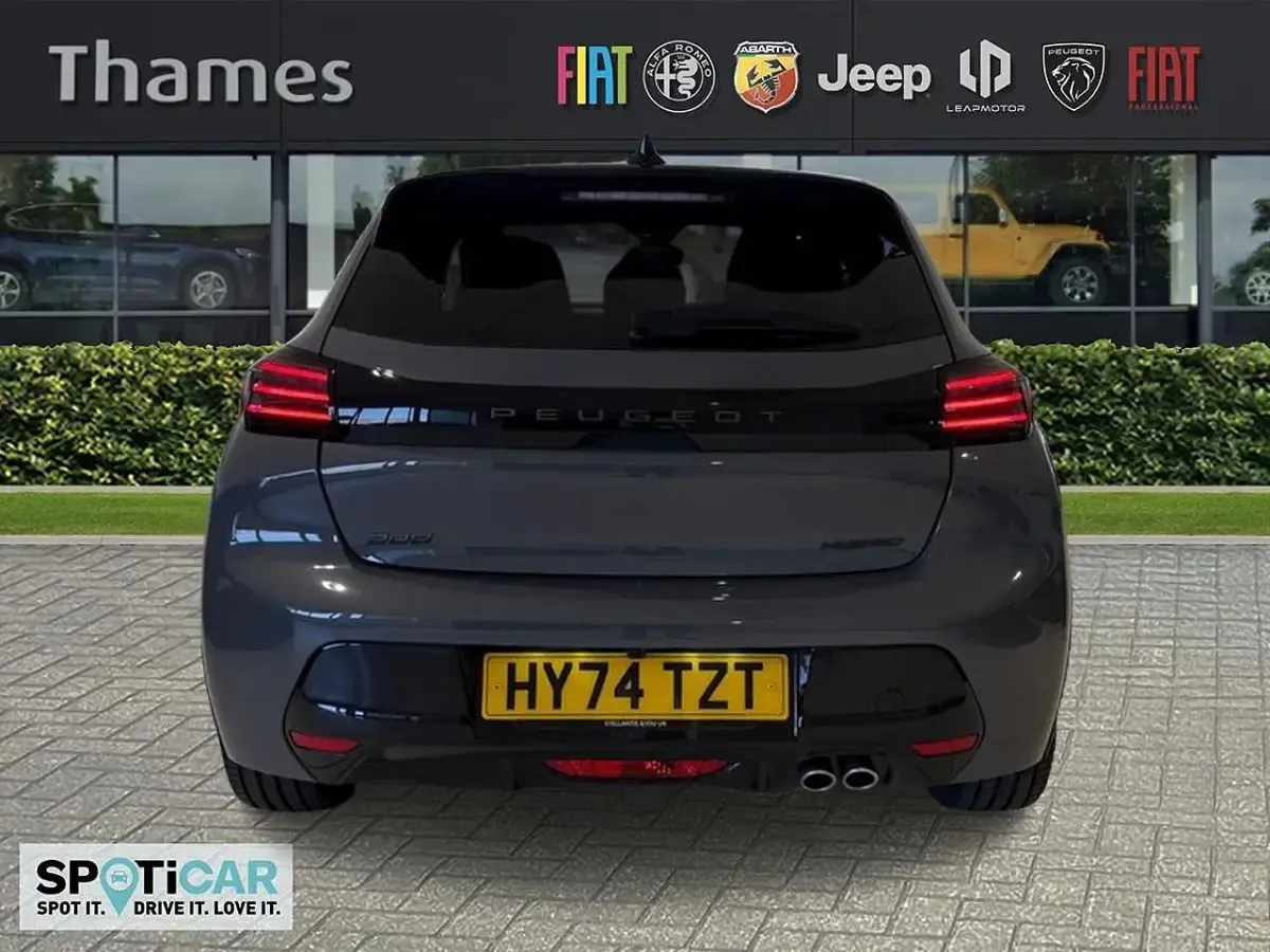 Used Peugeot 208 GT 134 HP (98 kW) 2025 Grey Hatchback