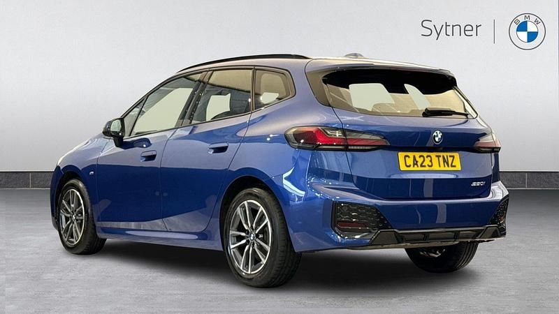 Used BMW 220 Active Tourer M Sport 168 HP (123 kW) 2023 Blue MPV