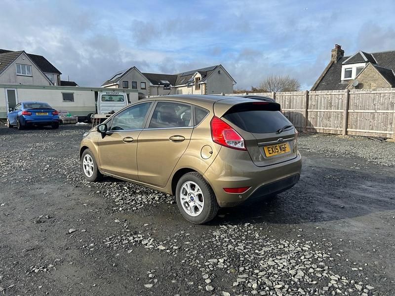 Used Ford Fiesta Titanium 2015 Brown Hatchback