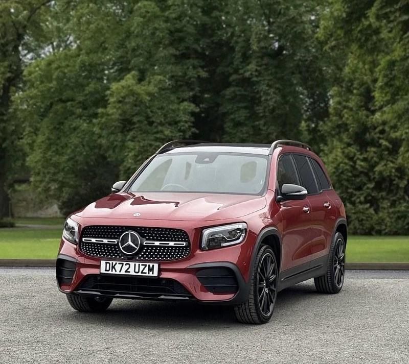 Used Mercedes GLB200 AMG line 163 HP (119 kW) 2022 Red SUV