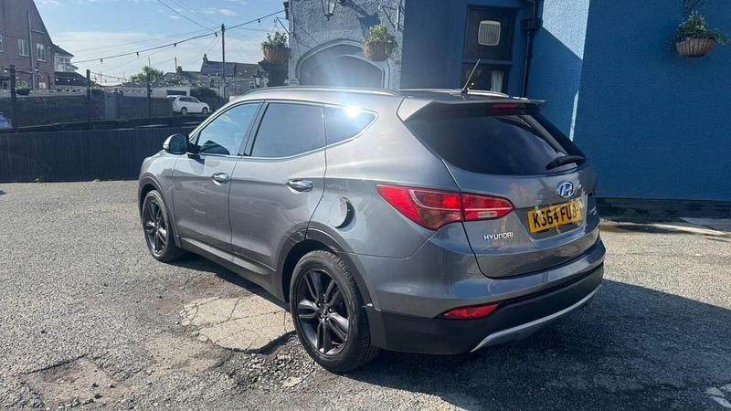 Used Hyundai Santa Fe Premium SE 194 HP (142 kW) 2014 Silver SUV