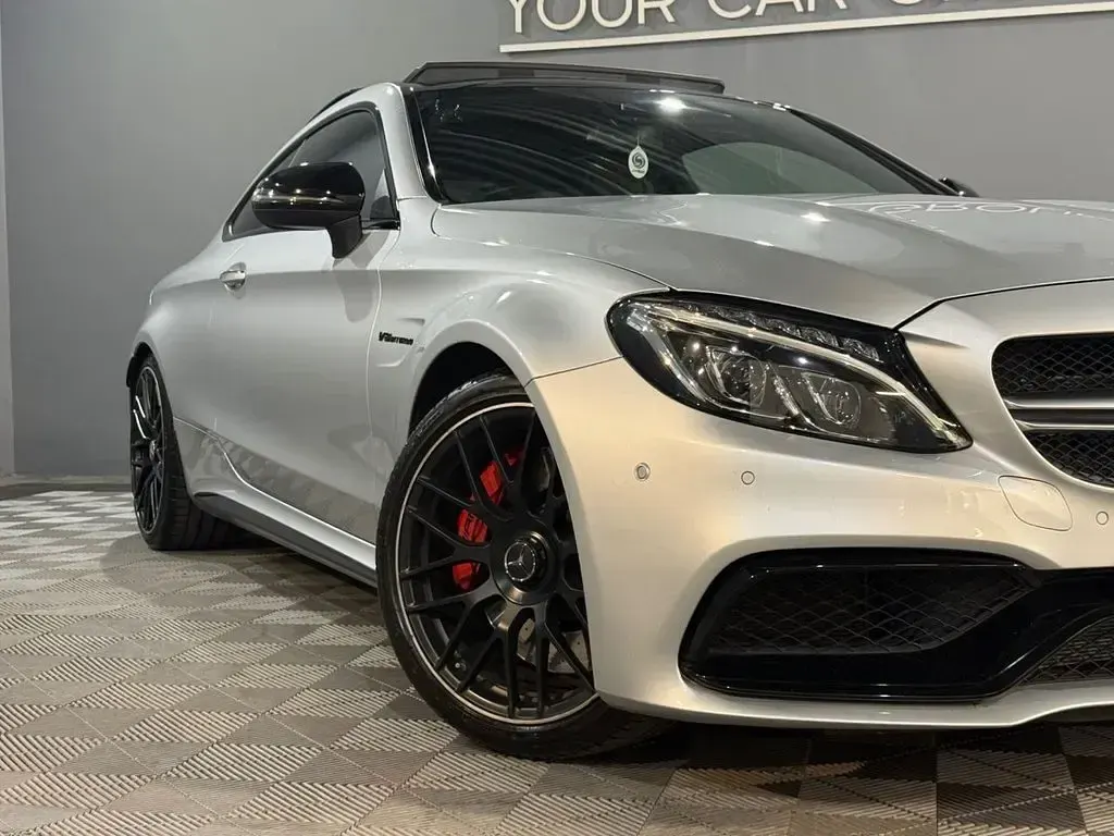 Used Mercedes C63S AMG Premium 2018 Silver Coupe
