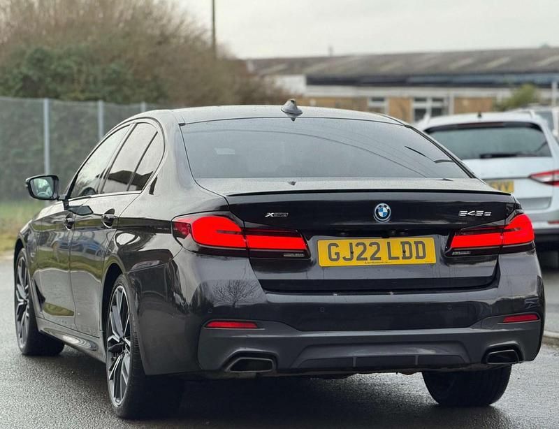 Used BMW 545e M Sport 2022 Black Sedan