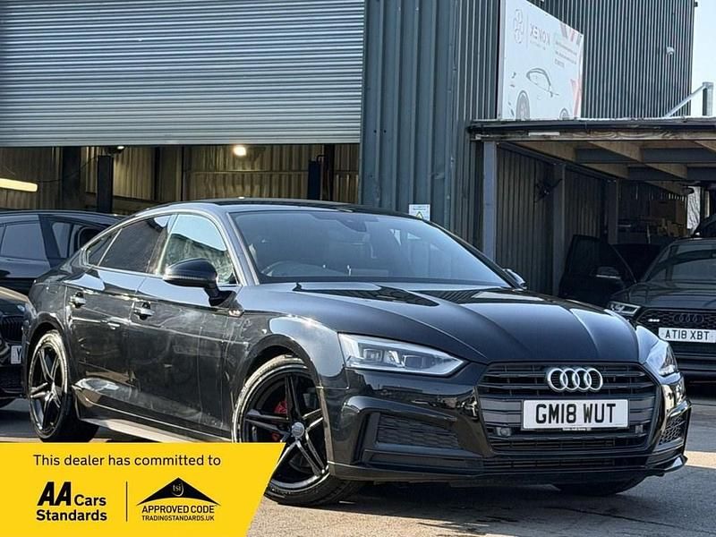 Used Audi A5 S-Line 2018 Black Coupe