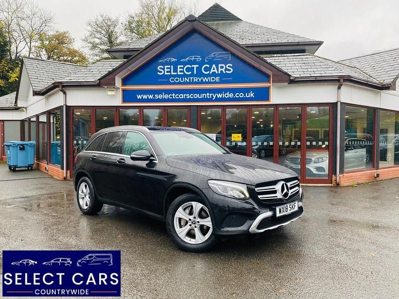 Black Used 2018 Mercedes GLC220 Estate | £14,495 (Fair price) - Image 1/4