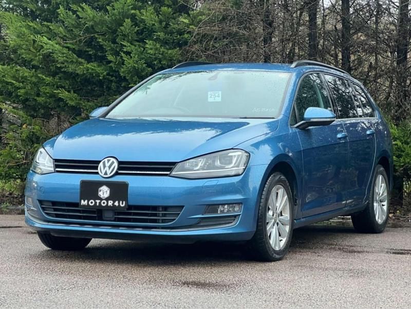Used VW Golf VII Comfortline 2014 Blue Estate