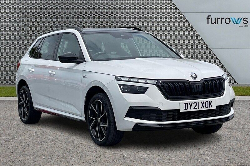 White Used 2021 Skoda Kamiq Monte Carlo SUV | £18,995 (A bit pricey) - Image 1/4