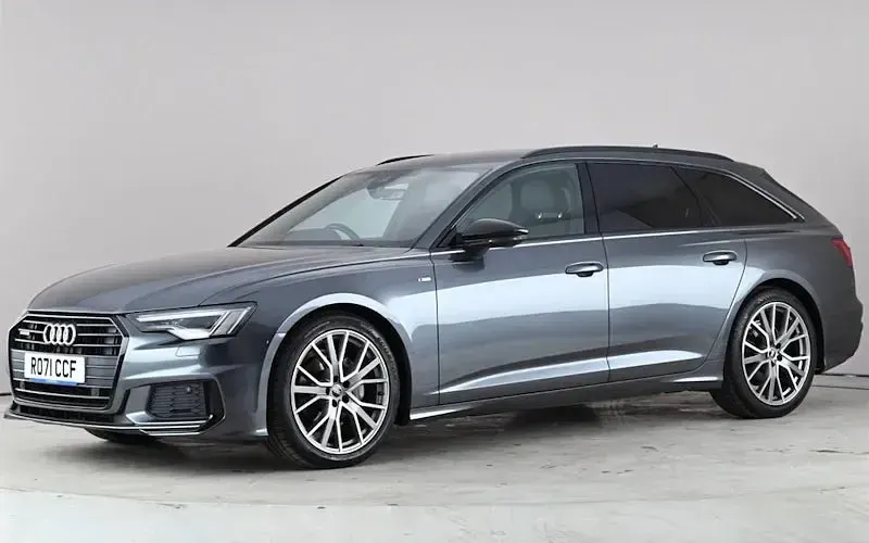 Begagnad Audi A6 Black Edition 204 HK (150 kW) 2021 Grå Kombi