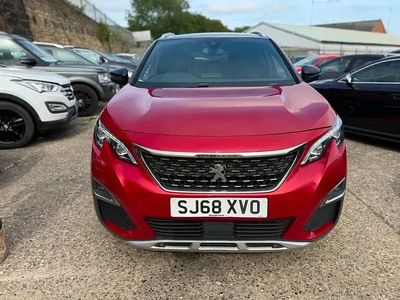 Used Peugeot 3008 GT-line 130 HP (95 kW) 2018 Maroon SUV