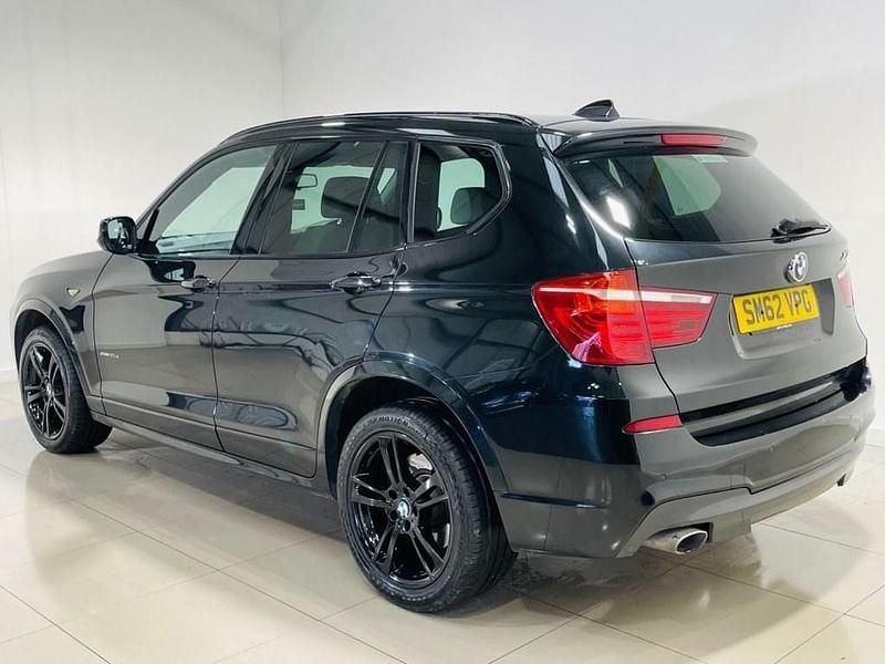 Used BMW X3 M Sport 184 HP (135 kW) 2012 Black SUV