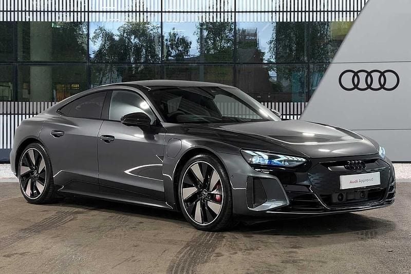 Grey Used 2021 Audi RS e-tron GT Black Edition Sedan | £59,735 (Fair price) - Image 1/4