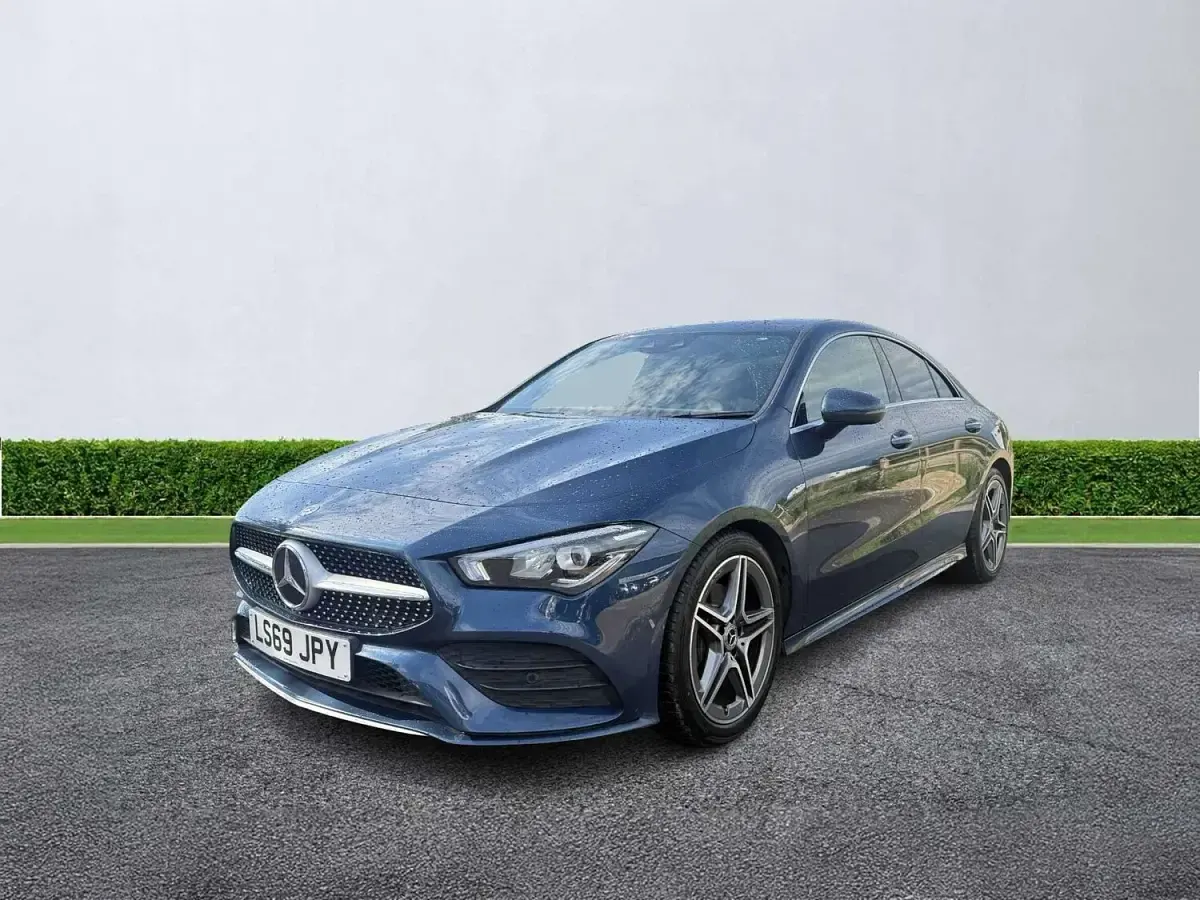 Used Mercedes CLA180 AMG Line Premium 2020 Blue Coupe
