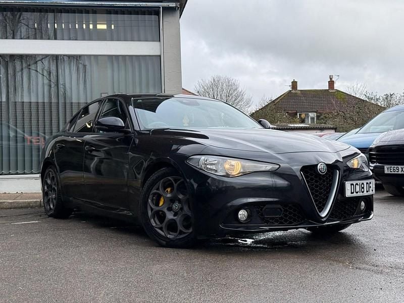 Used Alfa Romeo Giulia Super 200 HP (147 kW) 2018 Black Sedan
