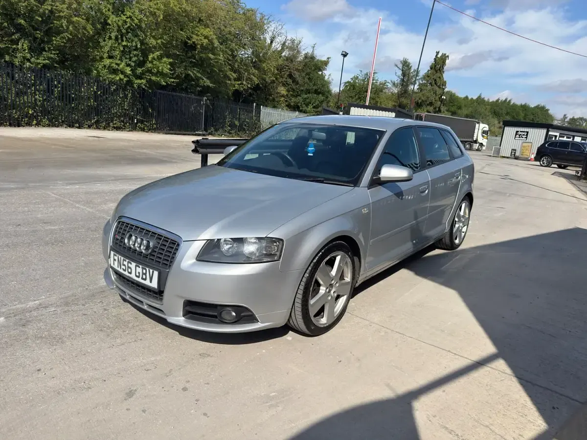 Used Audi A3 S-Line 2006 Silver Hatchback