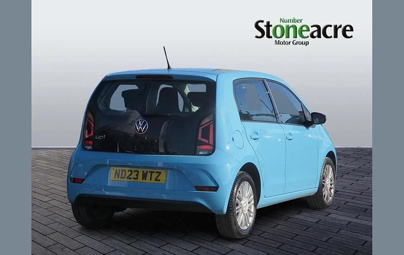 Used VW up! S 65 HP (47 kW) 2023 Blue Hatchback