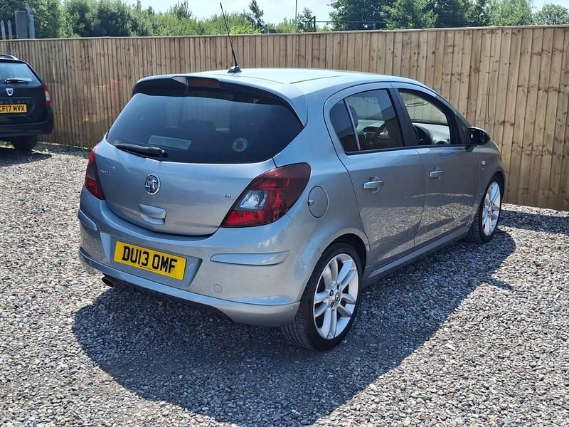 Used Vauxhall Corsa SRi 2013 Silver Hatchback