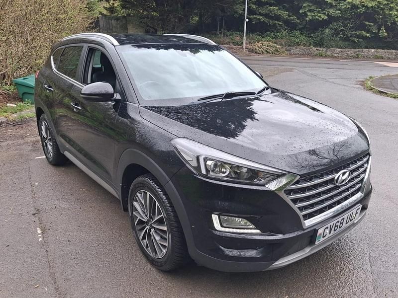Usado Hyundai Tucson Premium 115 CV (84 kW) 2018 Negro SUV