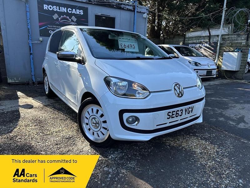 Used VW up! 2013 White Hatchback