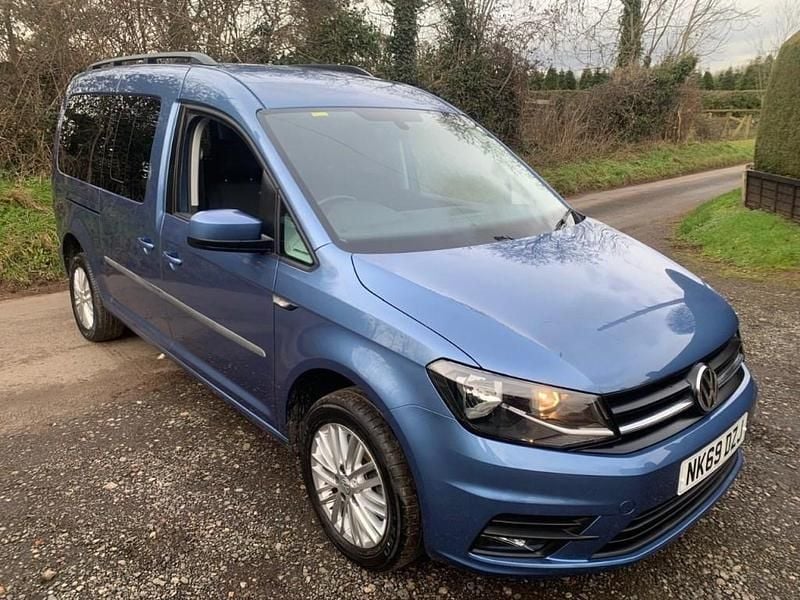 Used VW Caddy Maxi Life Life 102 HP (75 kW) 2019 Blue MPV